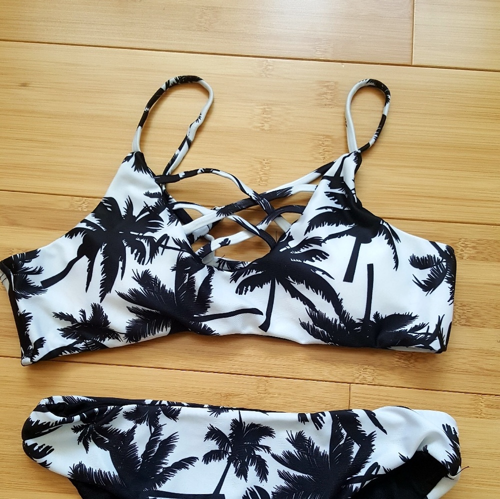 Forever 21 Palm Tree Bikini